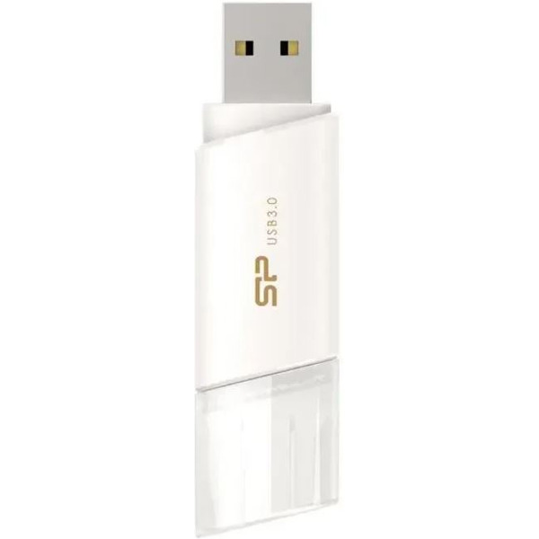USB Flash Silicon-Power Blaze B06 White 16GB (SP016GBUF3B06V1W)