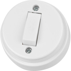 Выключатель перекрестный TDM Electric Ретро SQ1806-0505 (белый)