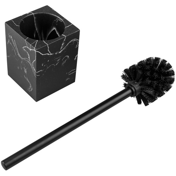 Набор аксессуаров для ванной Perfecto Linea Marble 35-000115 (черный)