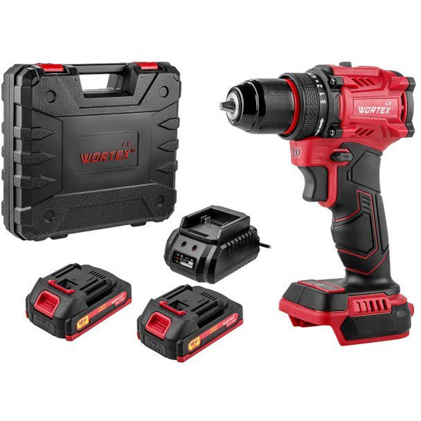 Дрель-шуруповерт Wortex LX BD 1815-1 Li (1333697)
