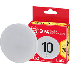 Лампочка ЭРА RED LINE ECO LED GX-10W-827-GX53