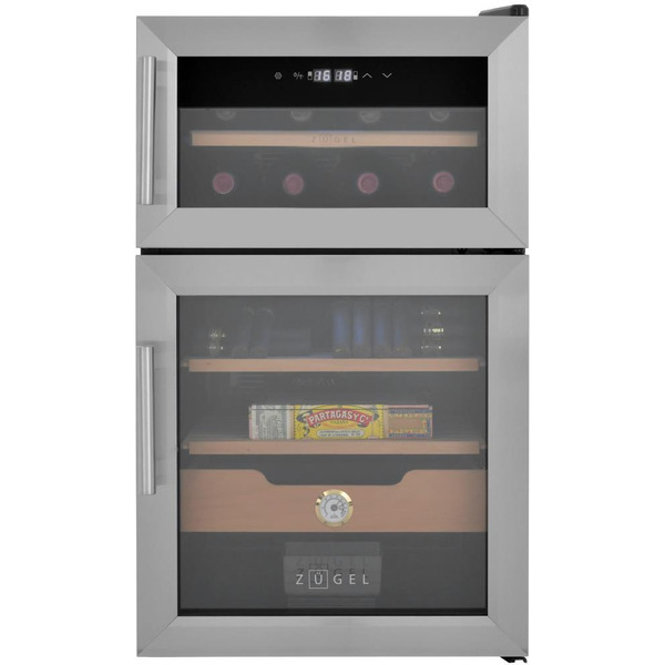Винный шкаф-хьюмидор ZUGEL ZTH80DX