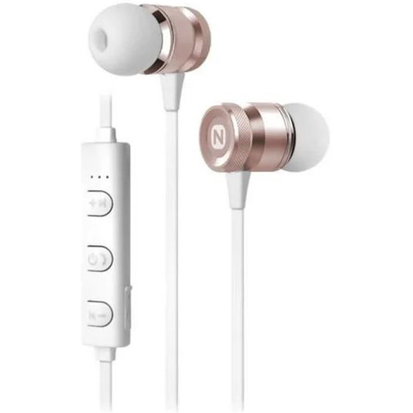 Наушники Nobby Practic BT-100 (розовое золото)