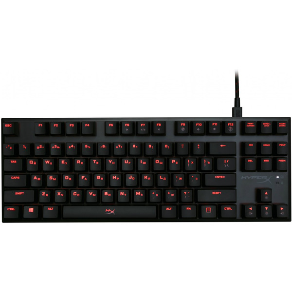 Клавиатура HyperX Alloy FPS PRO CHERRY MX RED (HX-KB4RD1-RU/R1)
