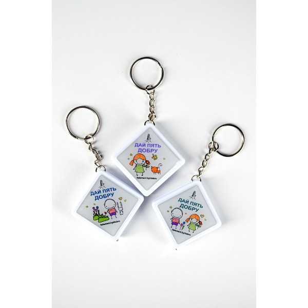 Брелок-рулетка 5 ЭЛЕМЕНТ "Дай пять добру" 2