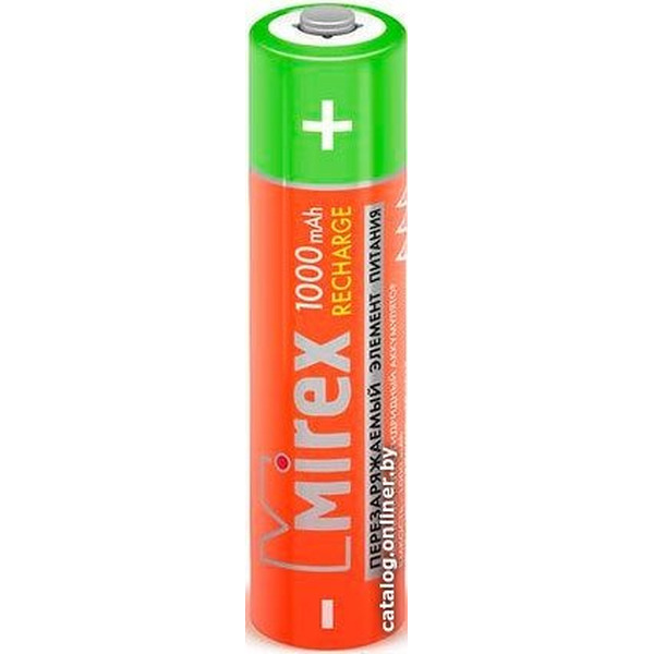 Аккумулятор Mirex AAA 1000mAh 2 шт 23702-HR03-10-E2