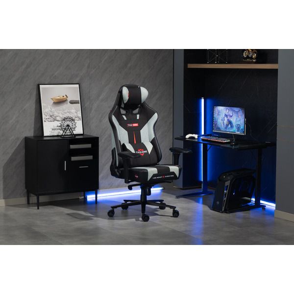 Кресло компьютерное EVOLUTION Throne Grey