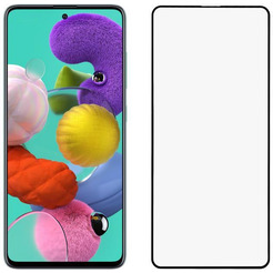 Защитное стекло CASE 111D для Samsung Galaxy A72 (глянец черный)