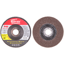 Круг лепестковый конический WORTEX AFD125040C011