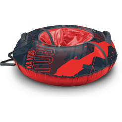 Тюбинг НИКА ТБ2К-70/6 ПРИНТ КОЛЛАЖ КРАСНЫЙ