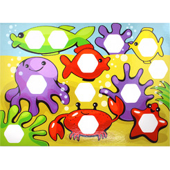 Настольная игра Baby Toys Games Цвет в цвет 04377