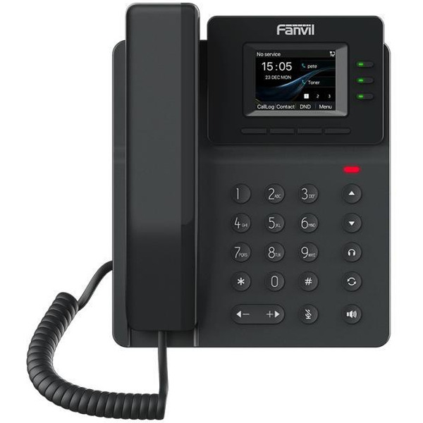 Телефон IP Fanvil V60W черный