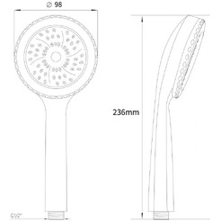 Душевая лейка AV Engineering AVSSS-056