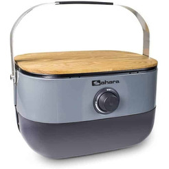 Портативный газовый гриль Sahara Mini BBQ (серый)