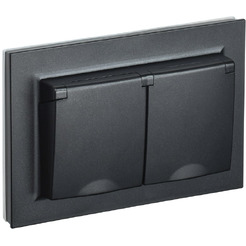 Розетка IEK Brite BR-R26-16-44-K02-F