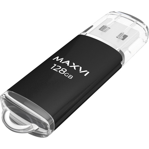 USB флеш-накопитель Maxvi MP 128GB 2.0 black