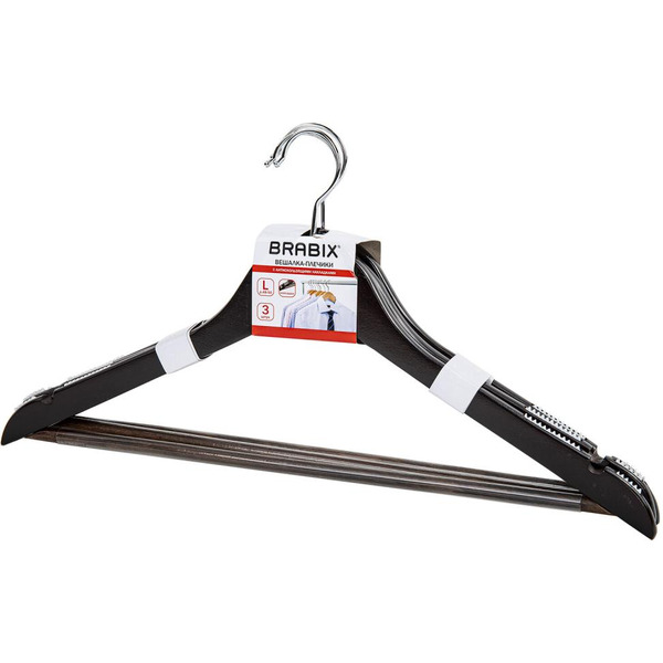 Вешалки-плечики BRABIX 607476
