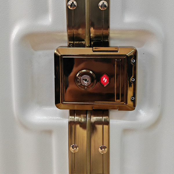 Чемодан DoubleW E087# (M, белый)