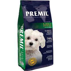 Сухой корм для собак Premil Mini Super Premium для щенков и взрослых собак мал. и ср. пород 2.5 кг
