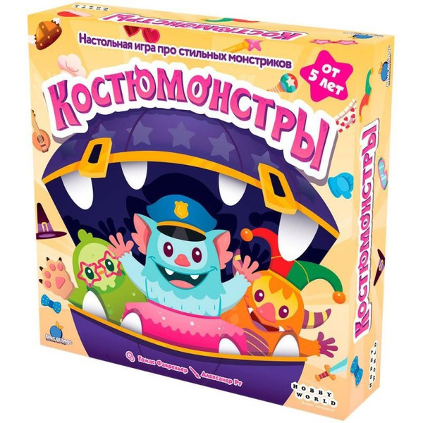 Настольная игра HOBBY WORLD Костюмонстры 915985