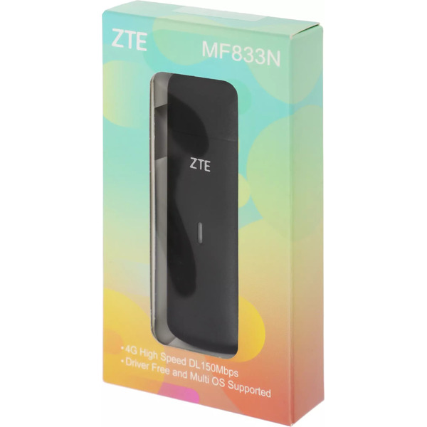 4G модем ZTE MF833N (черный)