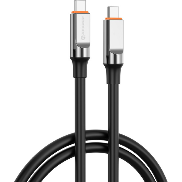 Кабель Atomic Crazy USB-C-USB-C PD 60W 30.413 (1.5м, черный)