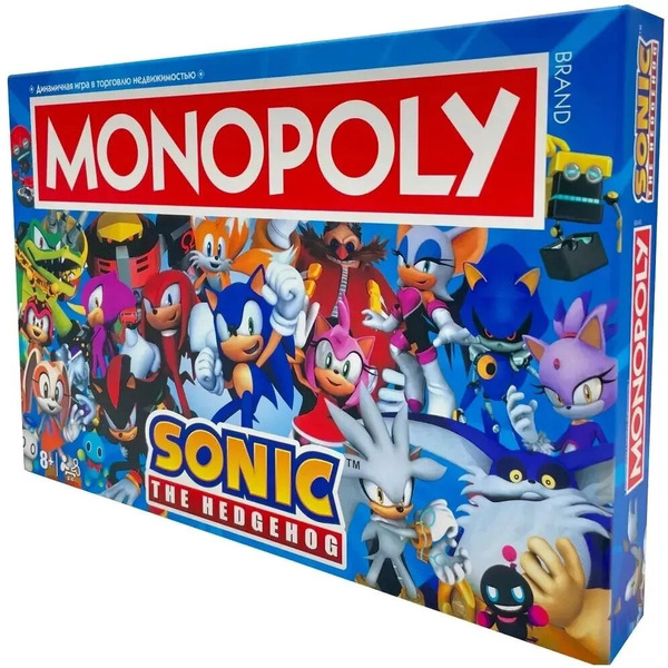 Настольная игра Hasbro Монополия Соник WM04624
