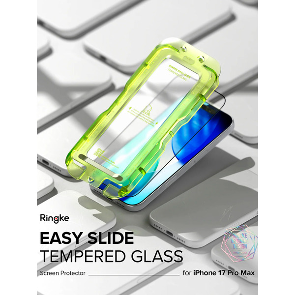 Защитное стекло Ringke EASY SLIDE 2шт для iPhone 17 Pro Max