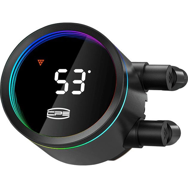 Система жидкостного охлаждения для процессора PCCooler DA360 Pro ARGB Digital DA360Pro-BKAWXL-GL (черный)