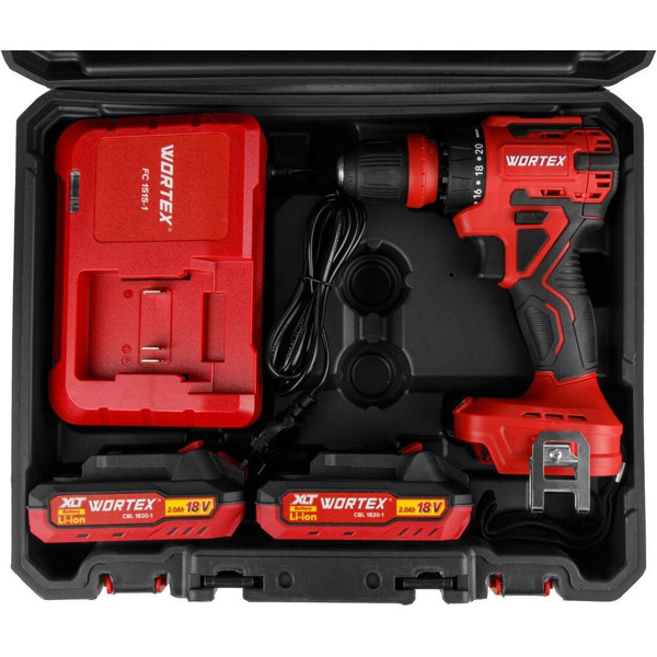 Дрель-шуруповерт Wortex BD 2025 LiSET ALL1 XLT 1325843