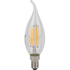Лампа светодиодная филаментная "На ветру" OSRAM BA75 6W 4000K E14