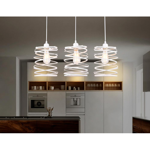 Подвесной светильник Ambrella Light Traditional TR8402 белый 3хЕ27