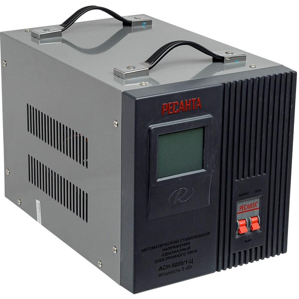 Стабилизатор напряжения Ресанта АСН-5000/1-Ц (63/6/6)