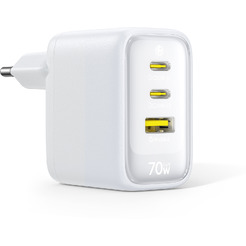 Сетевое зарядное Baseus EnerFill FE22 70W E0123501 (белый)