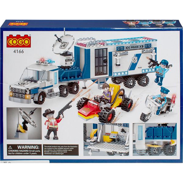 Конструктор Qunxing Toys Полиция 4166