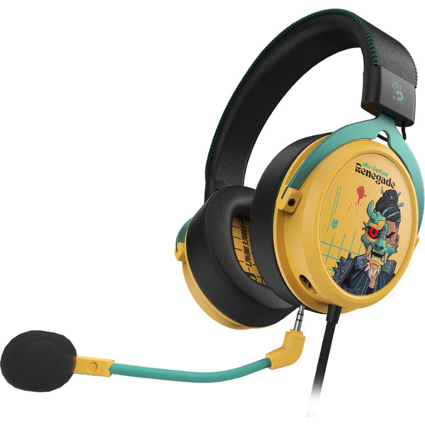 Наушники A4Tech Bloody M595 Renegade (желтый)