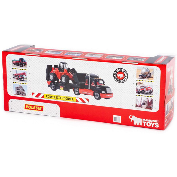 Автомобиль-трейлер + трактор-погрузчик Полесье 57006 206-02 MAMMOET