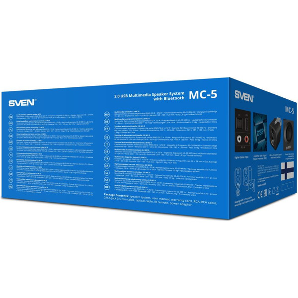 Акустическая система Sven MC-5 (SV-022464, серый)