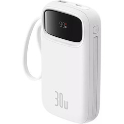 Внешний аккумулятор Baseus Qpow 2 Digital Display 20000mAh (белый)