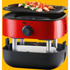 Портативный газовый гриль Sahara Mini BBQ (черный)