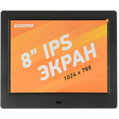 Цифровая фоторамка Digma PF-843 (черный)
