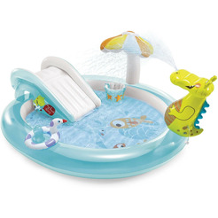 Надувной бассейн Intex Крокодил 57165NP