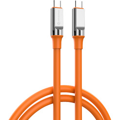 Кабель Atomic Crazy USB-C-USB-C PD 60W 30.415 (1.5м, оранжевый)