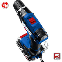 Дрель-шуруповерт Зубр Профессионал DL-201-22 (с 2-мя АКБ 2 Ач, кейс)