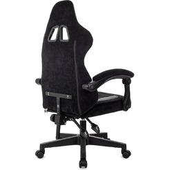 Кресло игровое Knight Wolf черный/серый