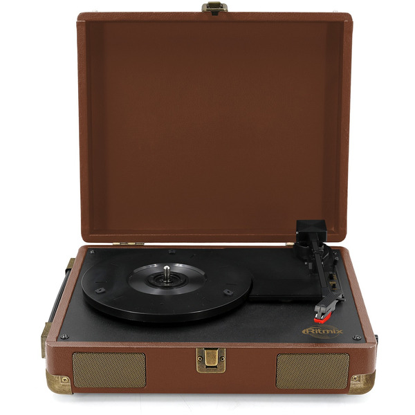 Виниловый проигрыватель Ritmix LP-100 Brown leather