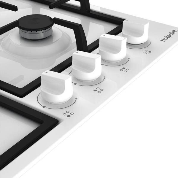 Газовая варочная поверхность Hotpoint HGMT 642 WH