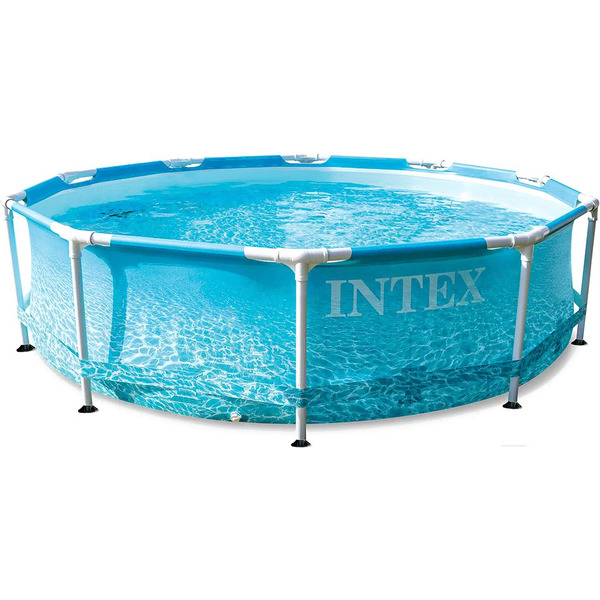Каркасный бассейн Intex Metal Frame Beachside 28208 (305х76) c фильтром и насосом