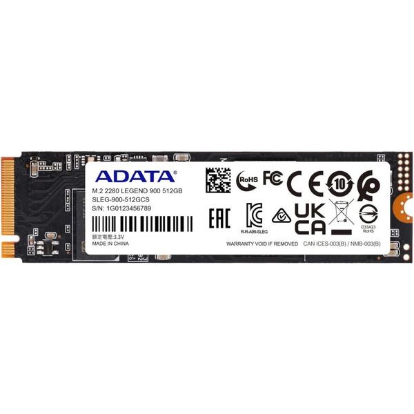 Накопитель SSD A-Data SLEG-900-512GCS