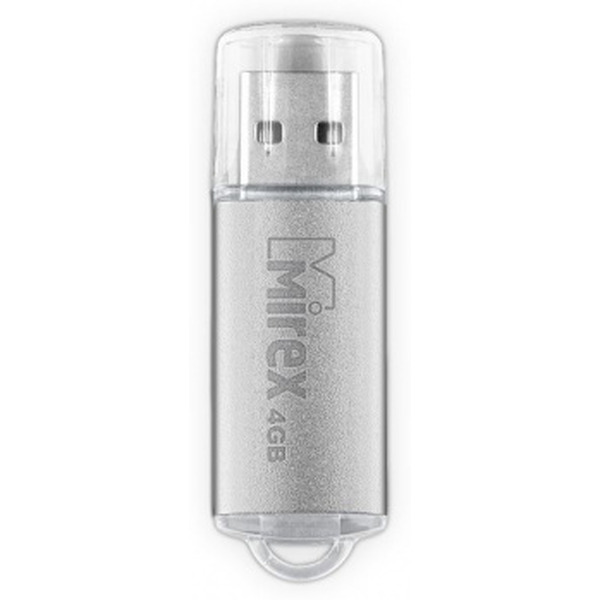 USB Flash MIREX Unit Silver 4GB (13600-FMUUSI04)